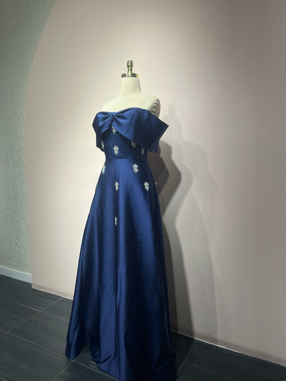 Vestido largo - Azul - talla 42