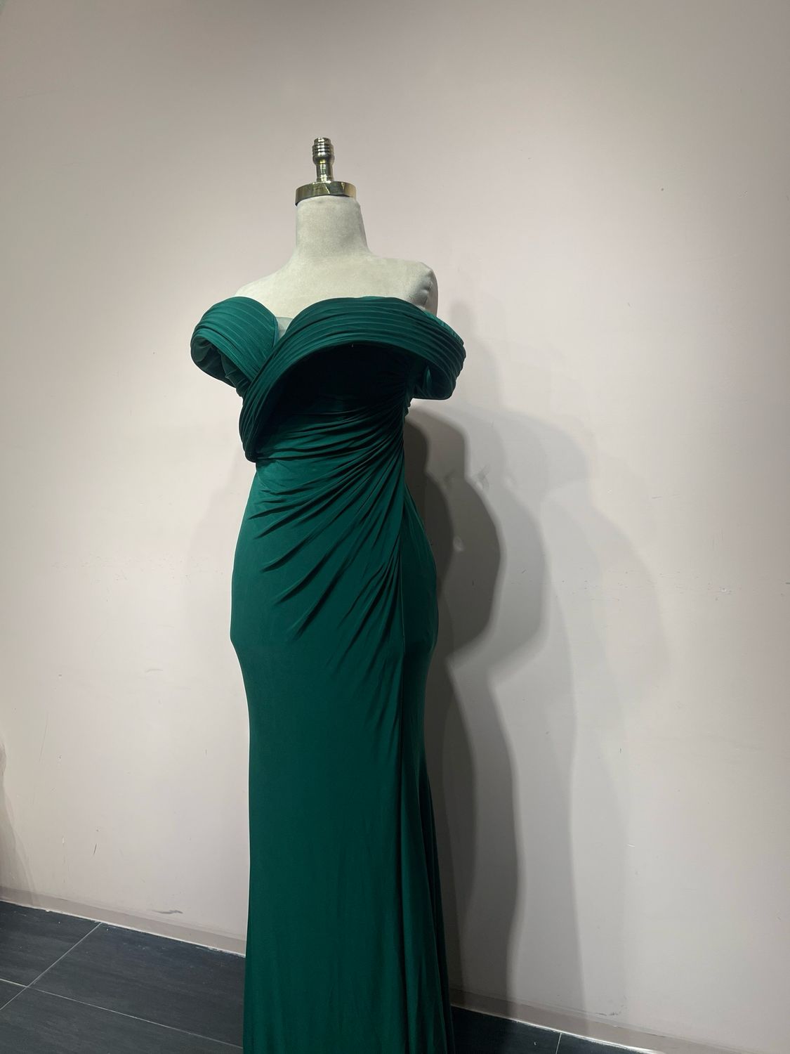 Vestido largo - Verde - talla 42