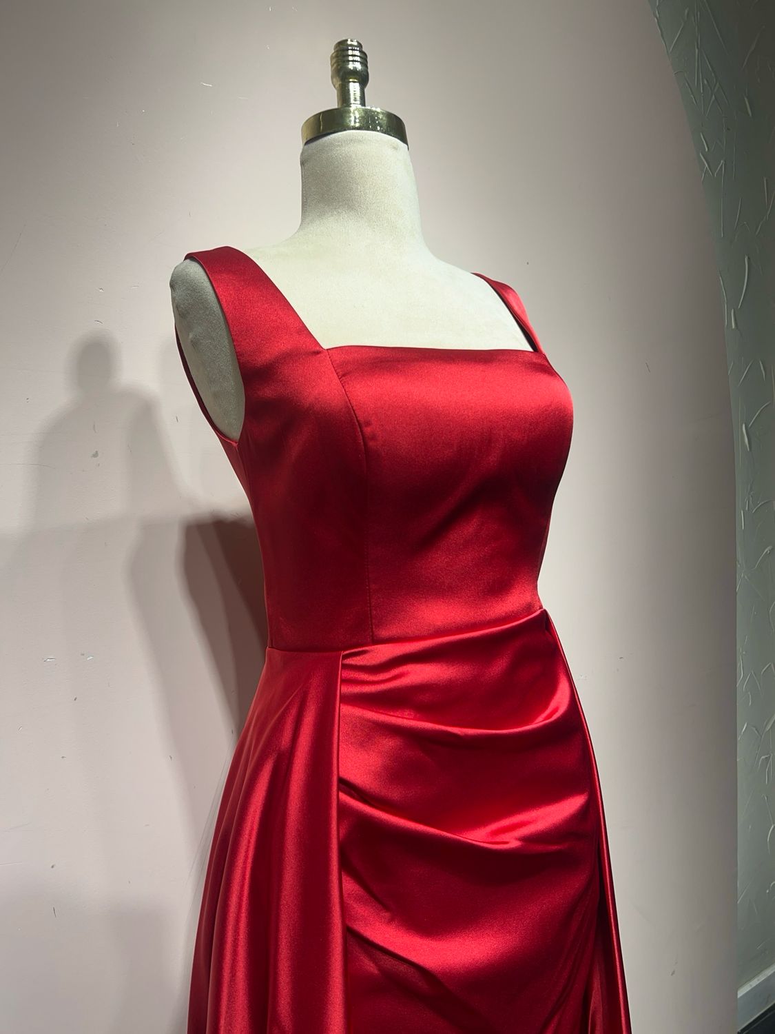 Vestido largo - Rojo - talla 42