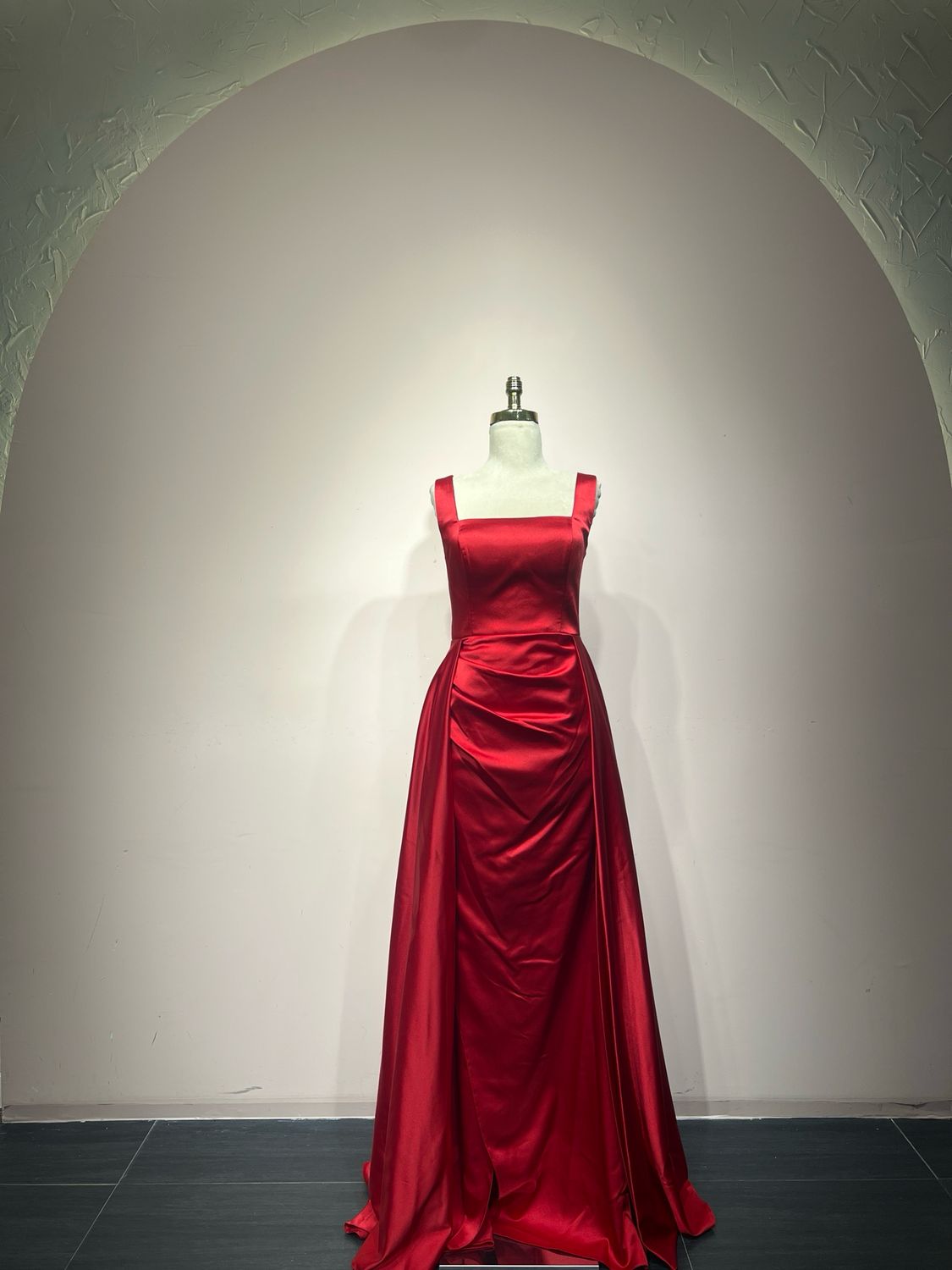 Vestido largo - Rojo - talla 42