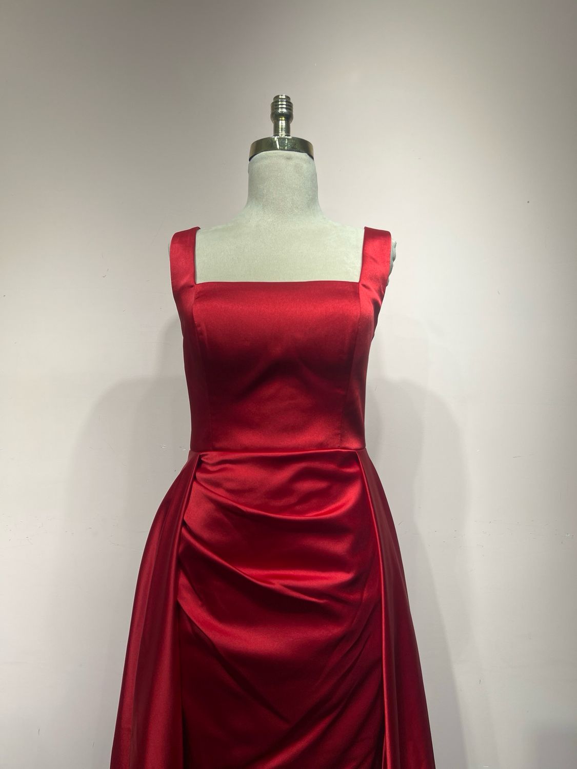 Vestido largo - Rojo - talla 42