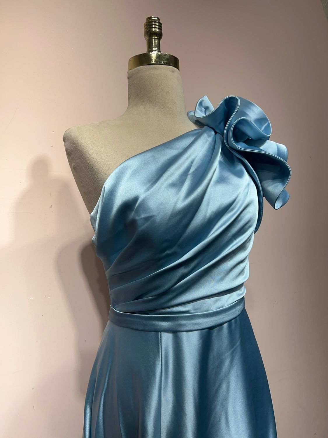 Vestido largo - Celeste - talla 42