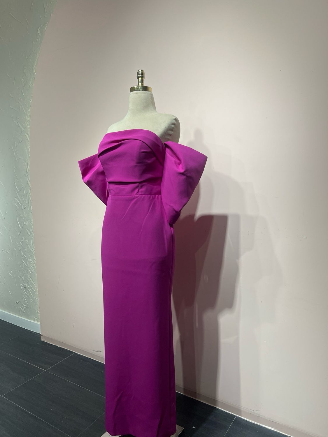 Vestido largo - Fucsia - talla 42