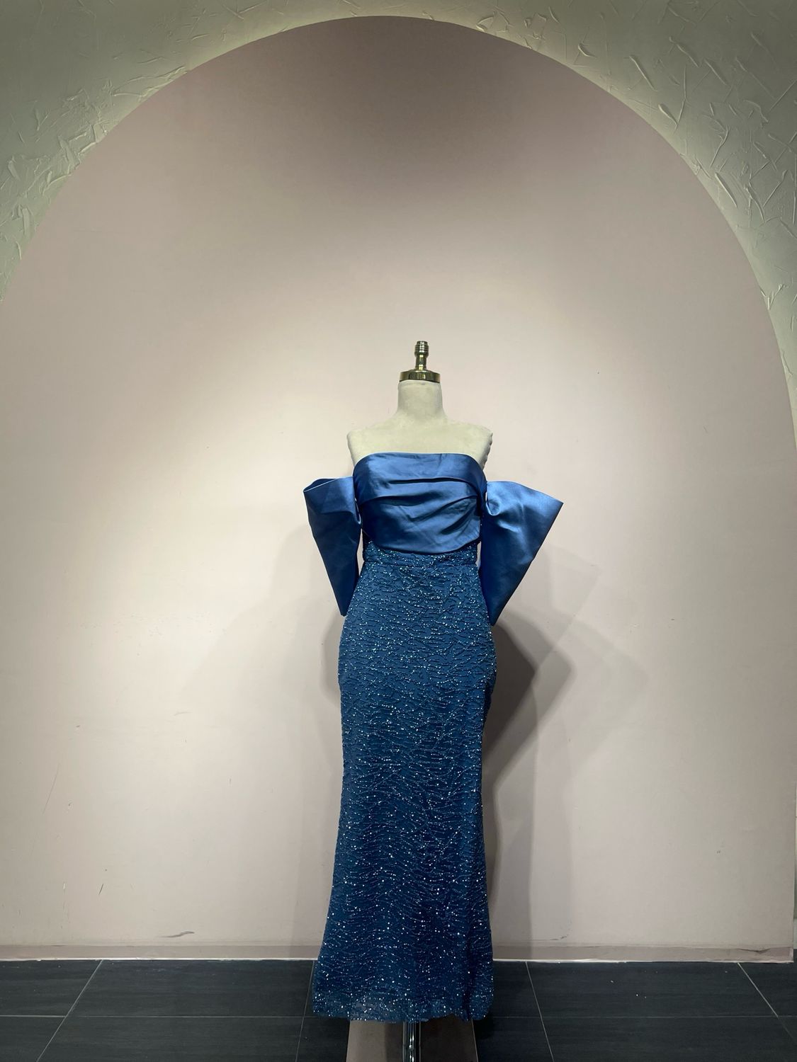 Vestido largo - Indigo - talla 42