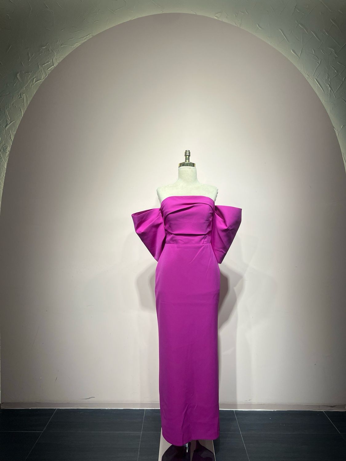 Vestido largo - Fucsia - talla 42