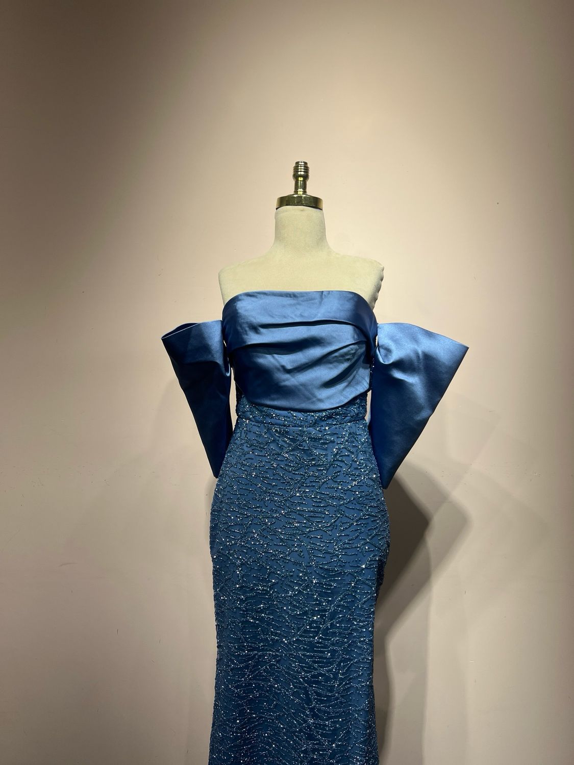 Vestido largo - Indigo - talla 42