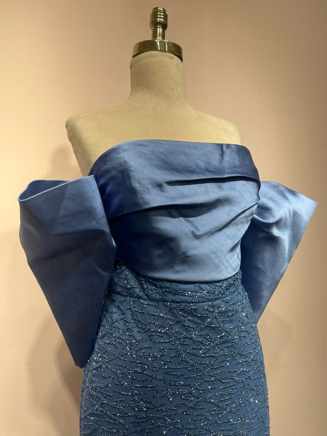 Vestido largo - Indigo - talla 42