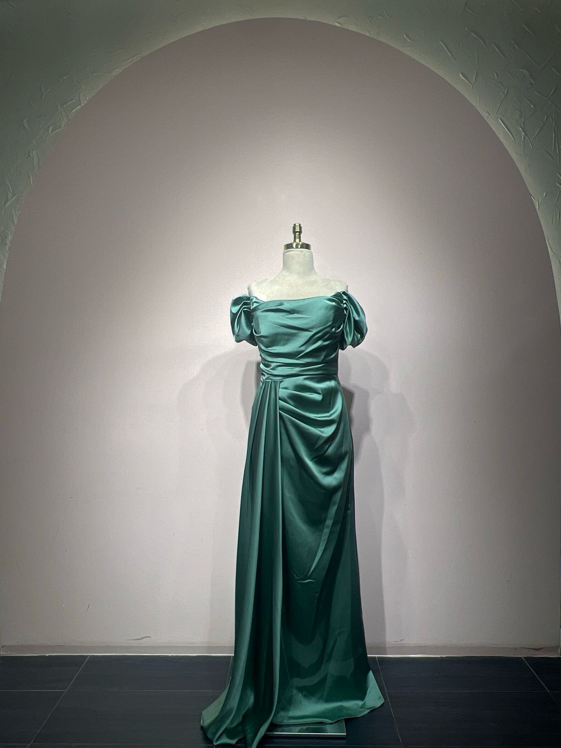 Vestido largo - Verde menta - talla 44