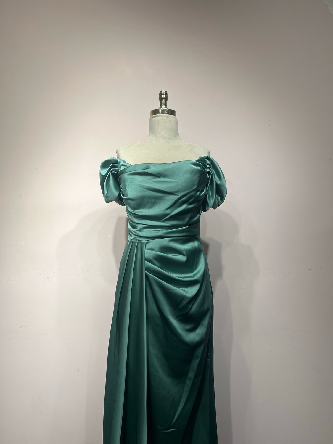 Vestido largo - Verde menta - talla 44