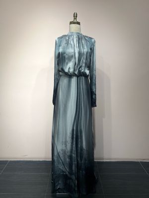 Vestido Largo Color Grisáceo Talla 44-46-48-50