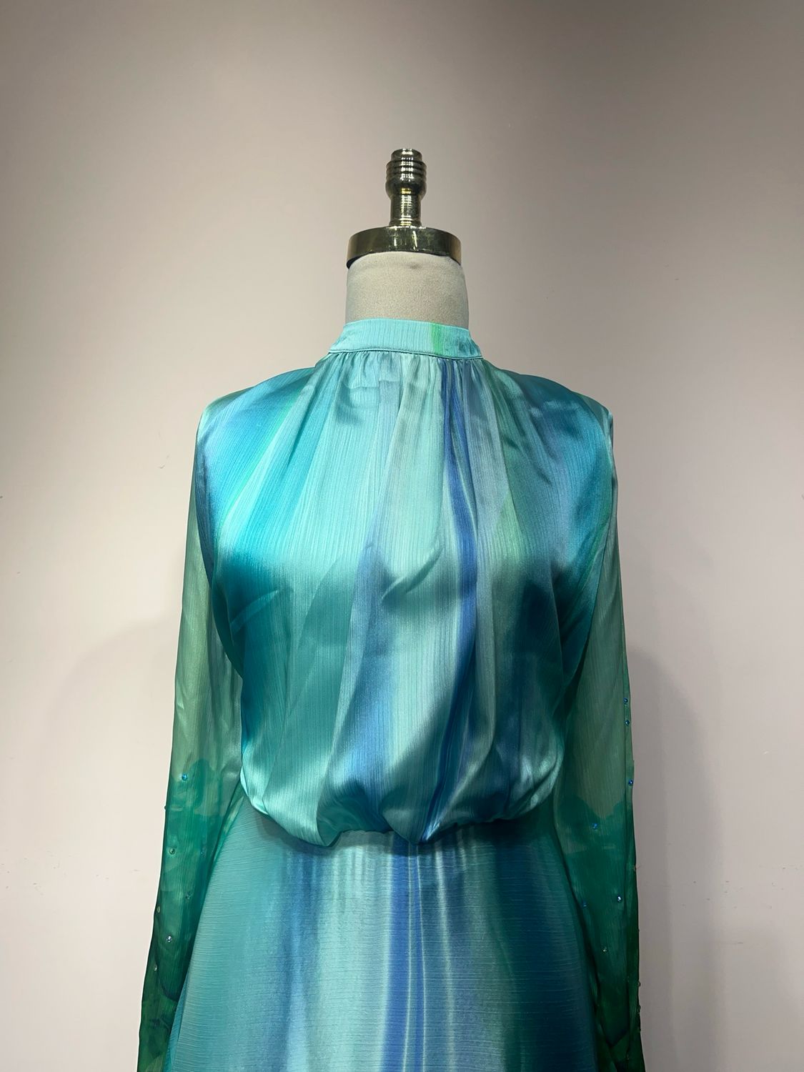 Vestido Largo Multicolor Talla 44-46-48-50