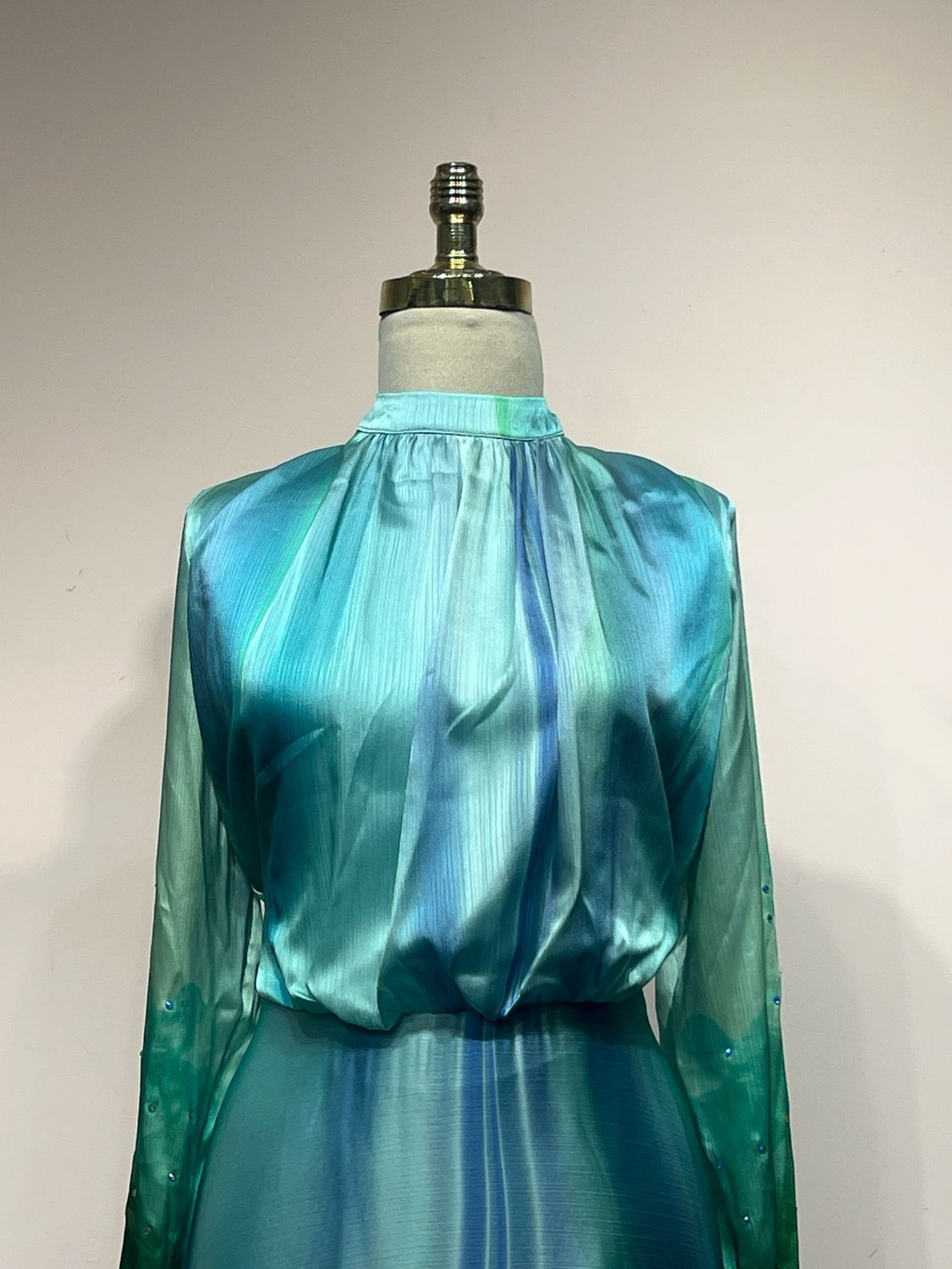 Vestido Largo Multicolor Talla 44-46-48-50