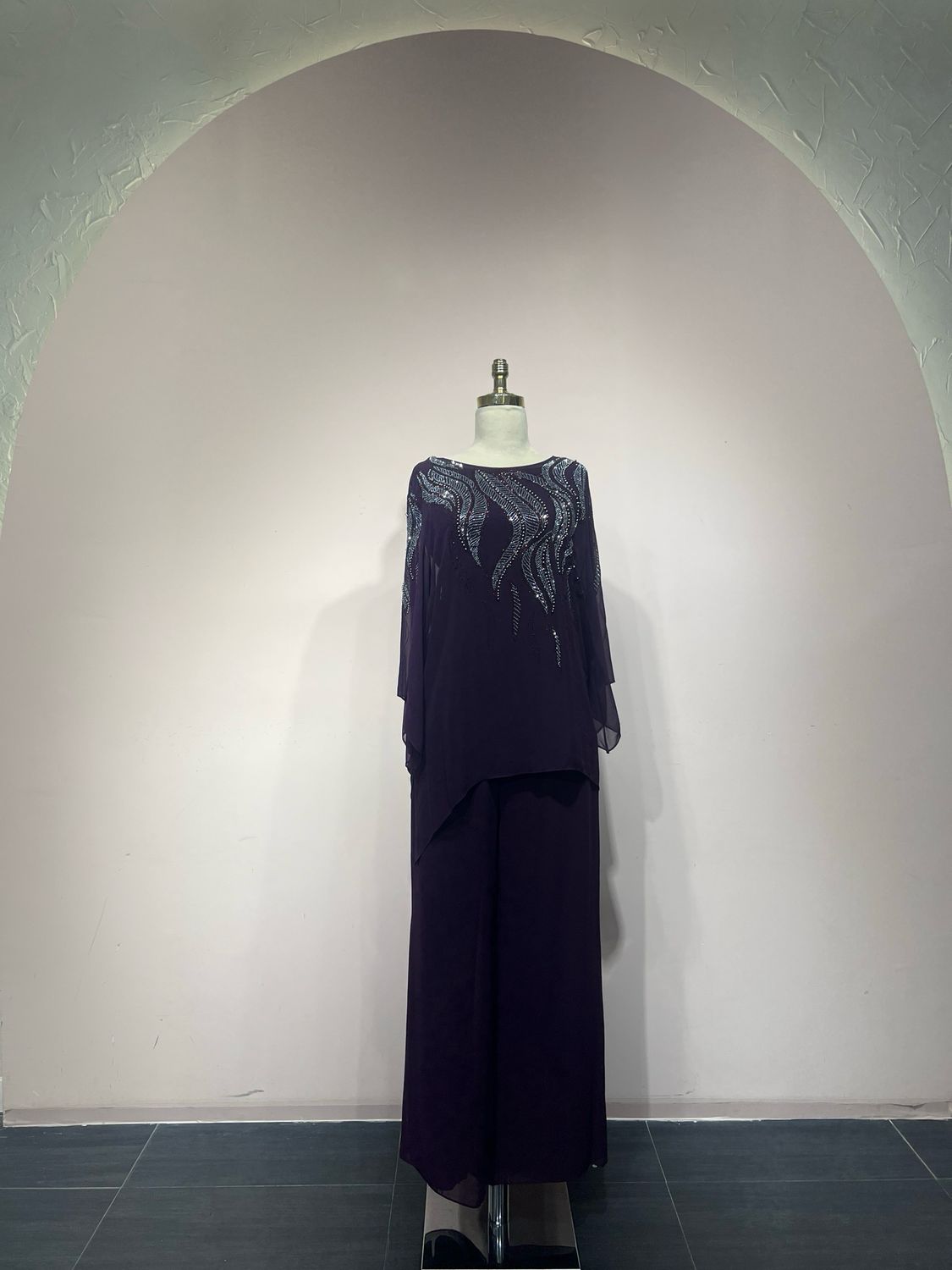 Conjunto morado - talla 46