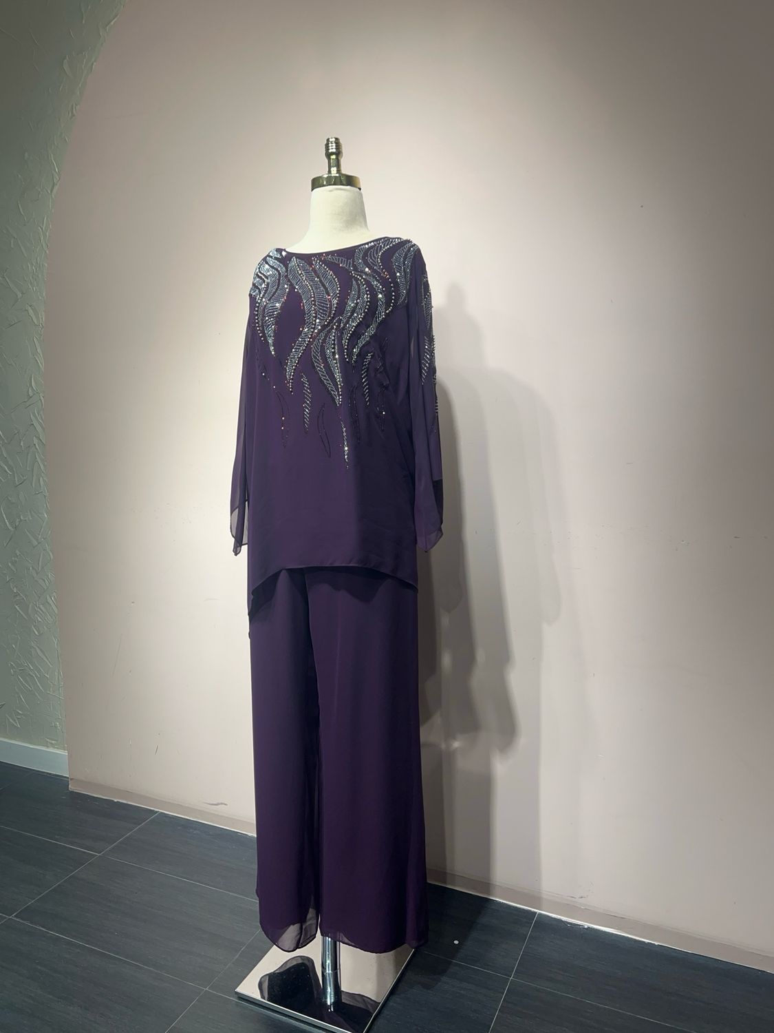 Conjunto morado - talla 46