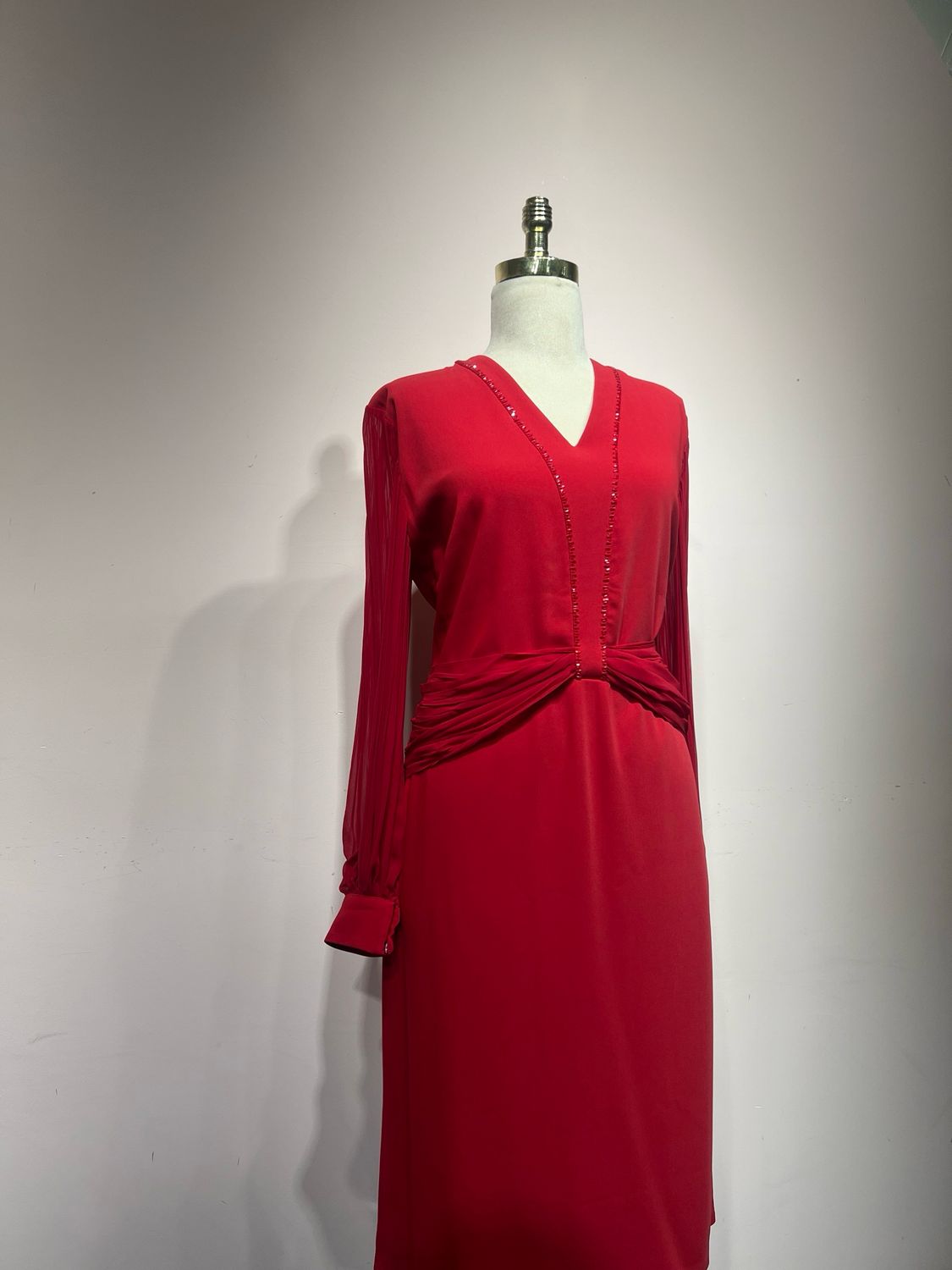 Vestido corto - Rojo - talla 46