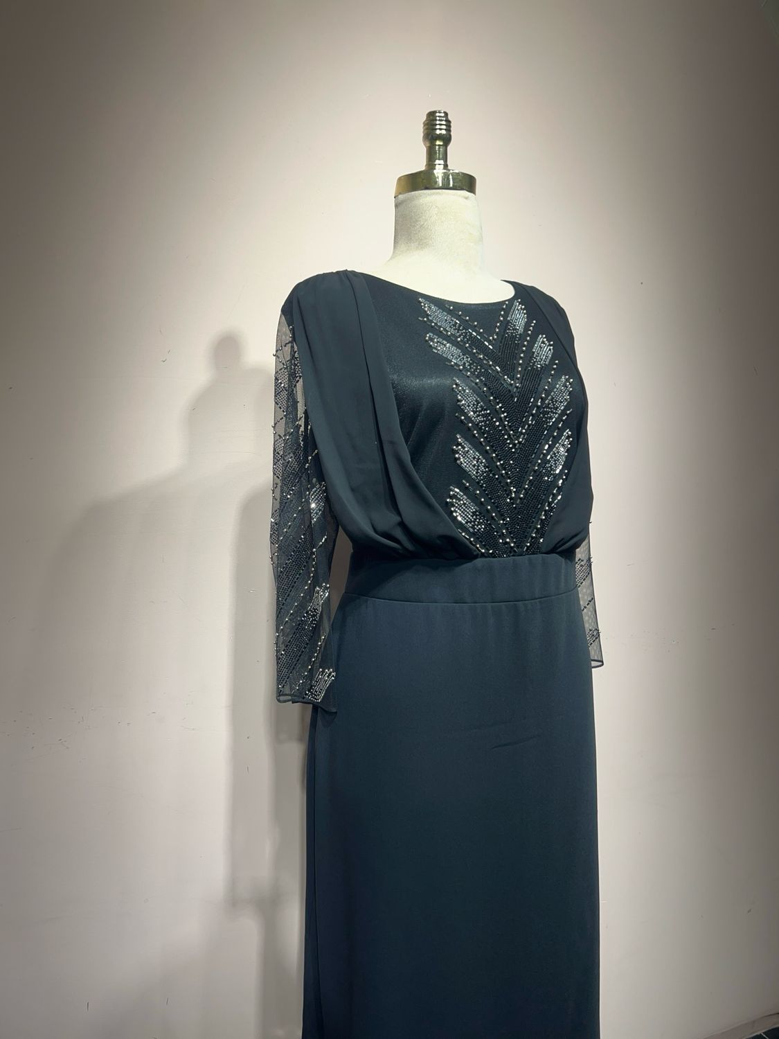 Vestido corto - Negro - talla 46
