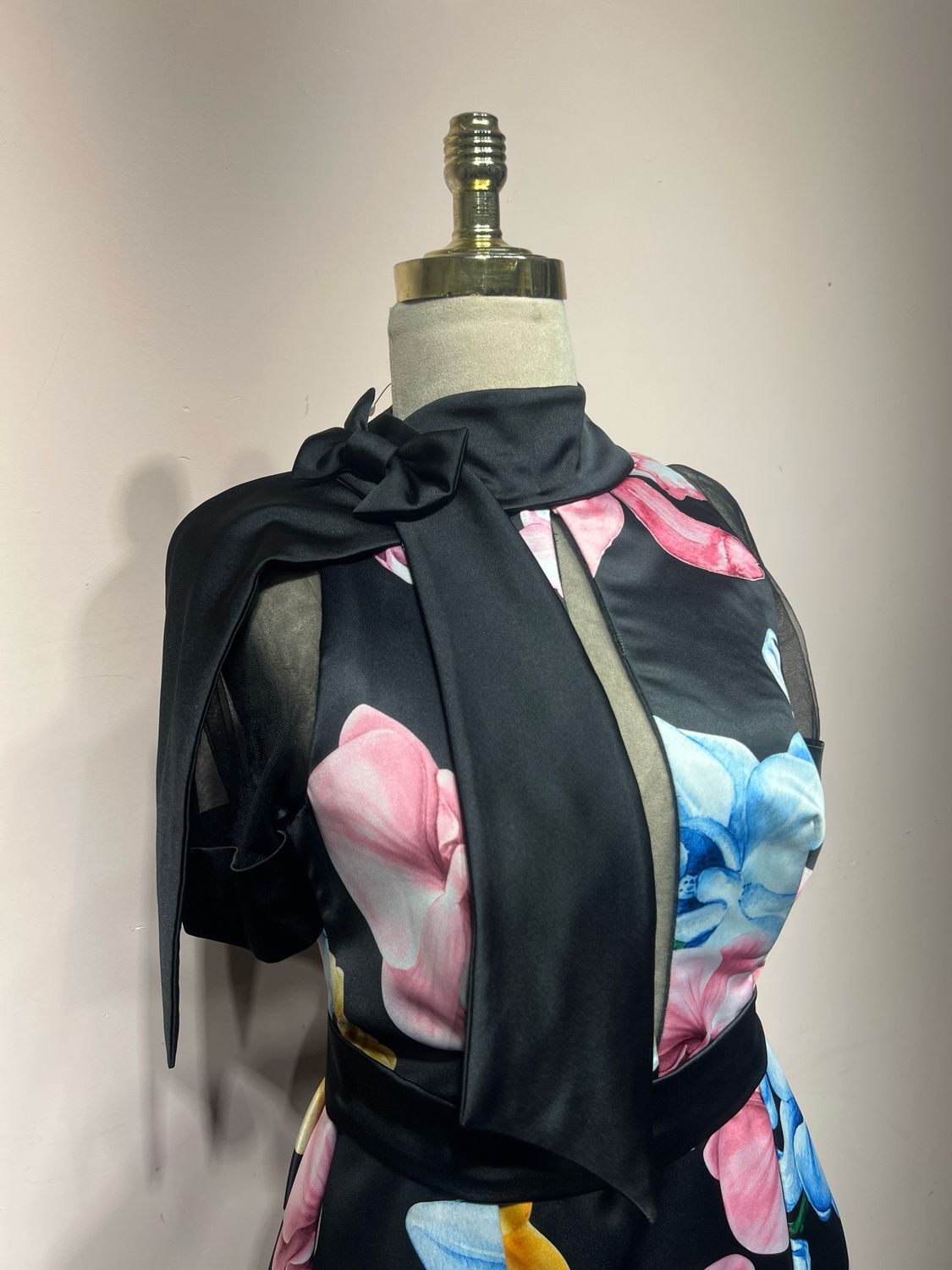 Vestido largo - Negro - talla 42