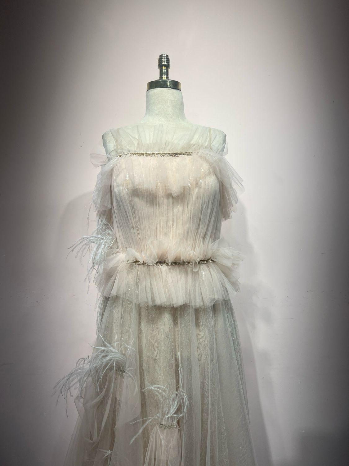 Vestido largo - Rosado - talla 46