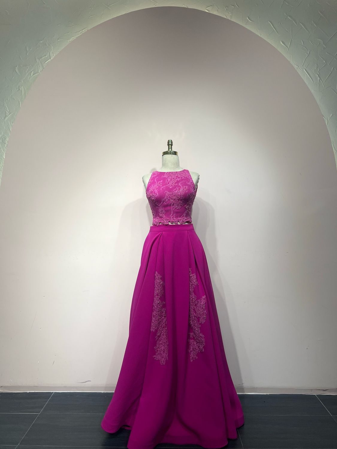 Conjunto, Fucsia, Talla 38
