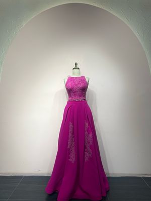 Conjunto, Fucsia, Talla 38
