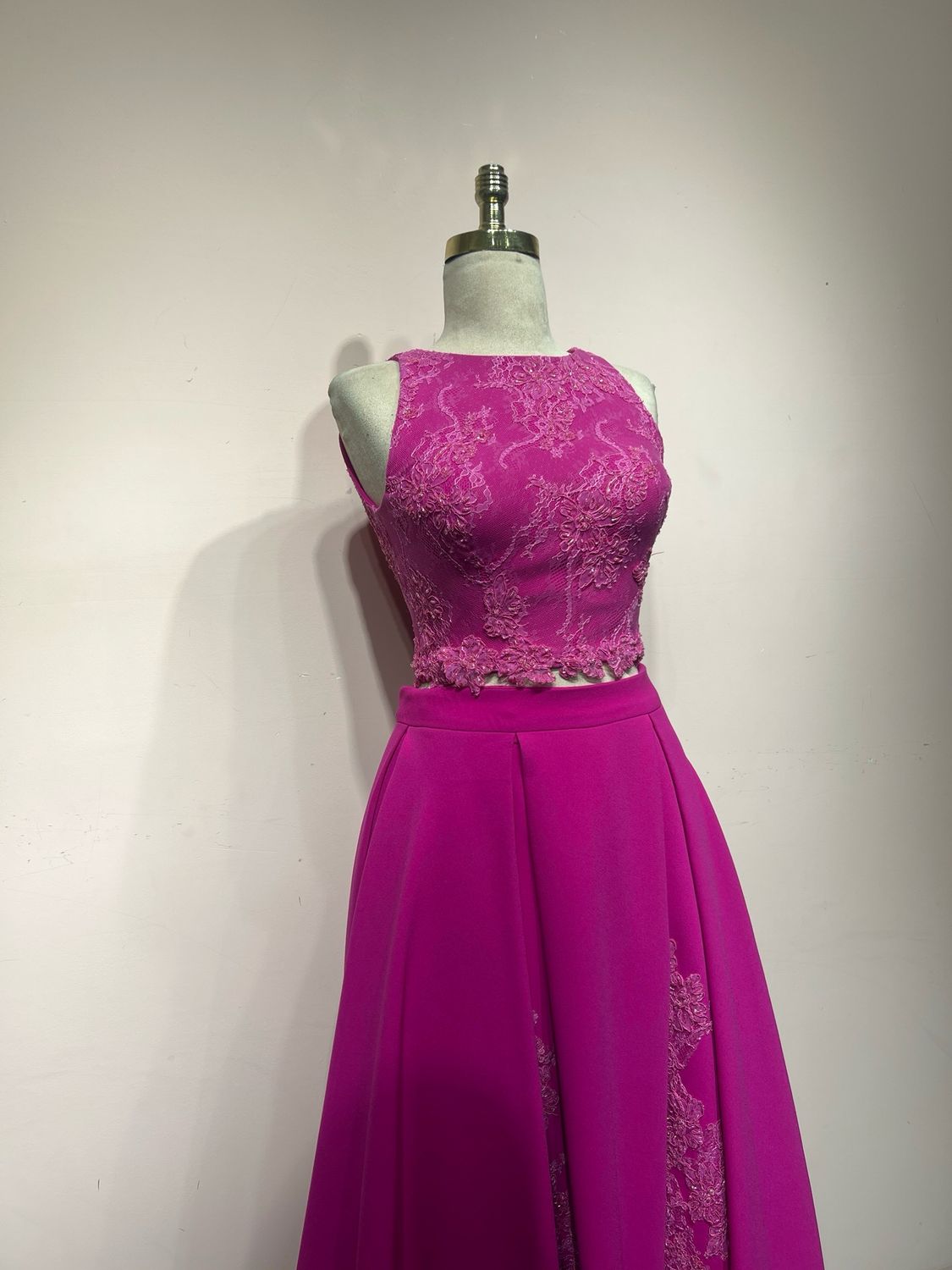 Conjunto, Fucsia, Talla 38