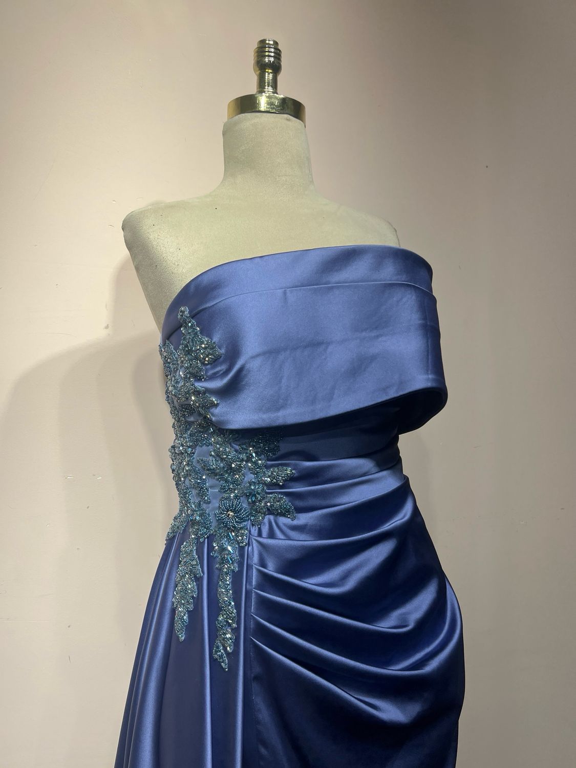 Vestido largo, Lila, talla 44