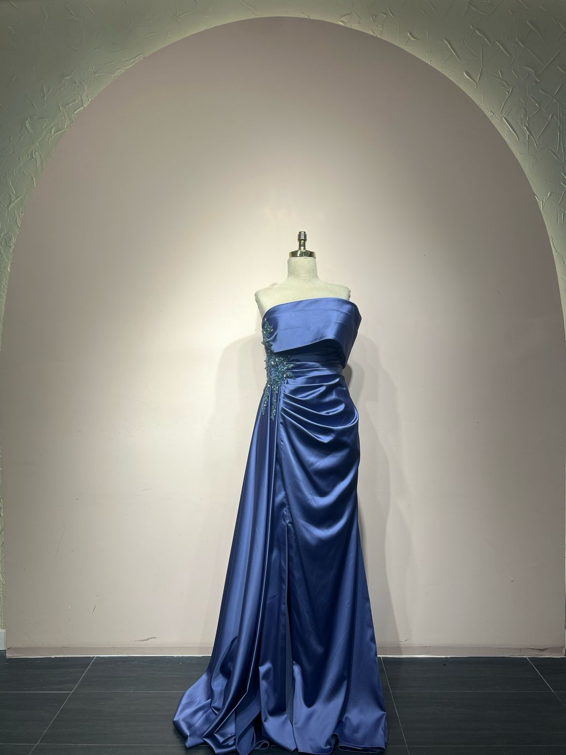 Vestido largo, Lila, talla 44
