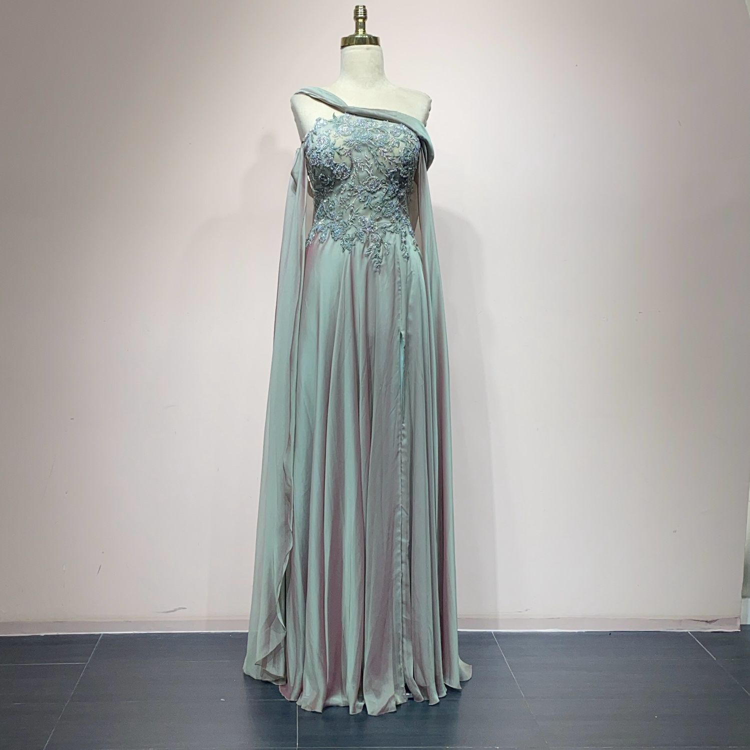 Vestido Largo, Tornasol, Talla 42/ 10