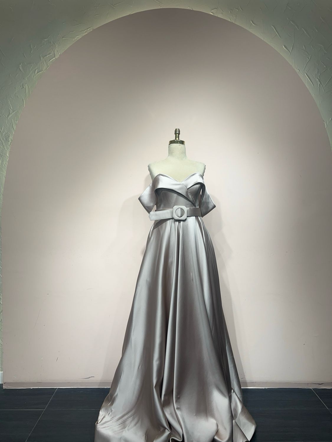 Vestido largo, Rosado, Talla 42