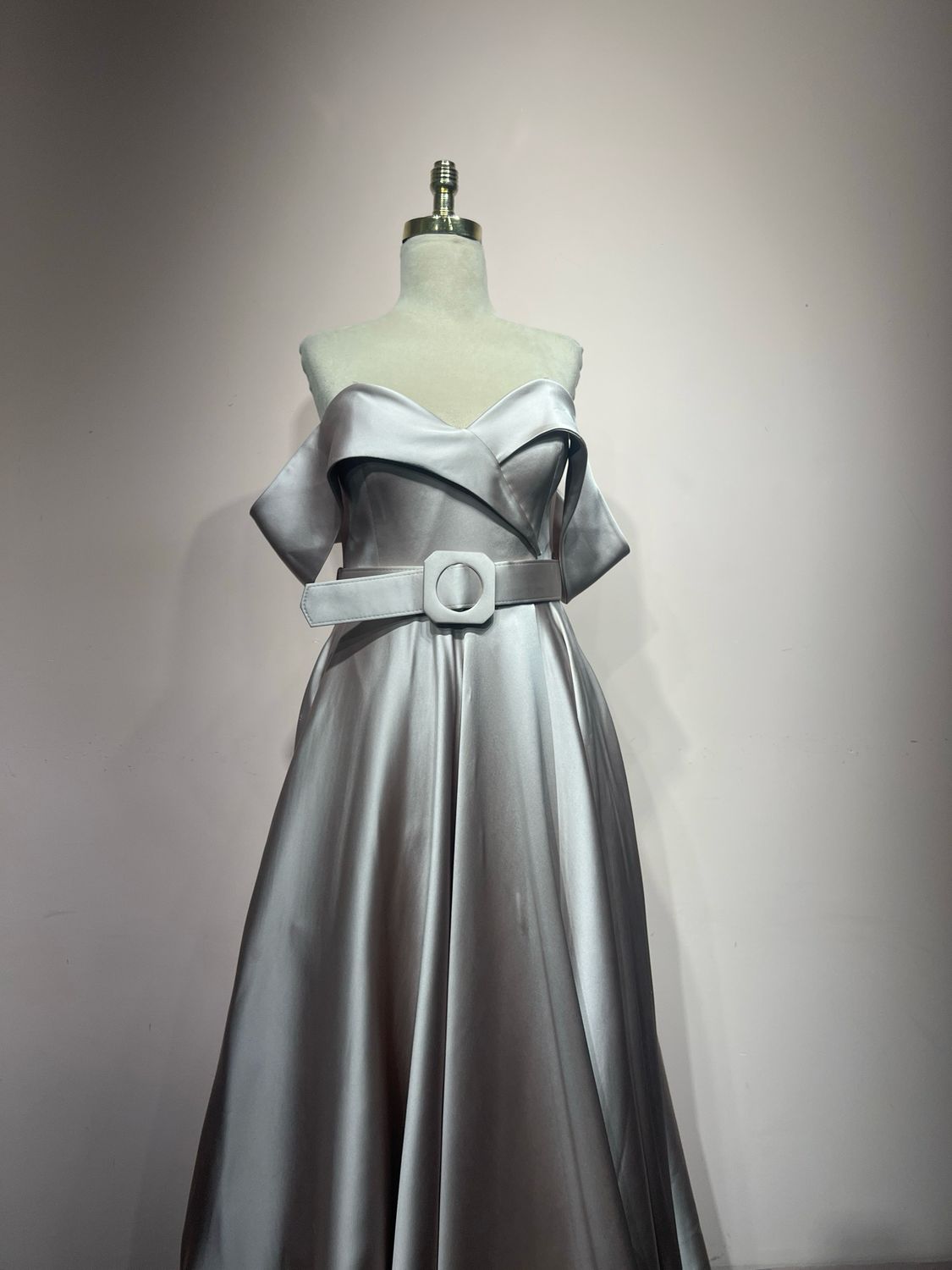 Vestido largo, Rosado, Talla 42