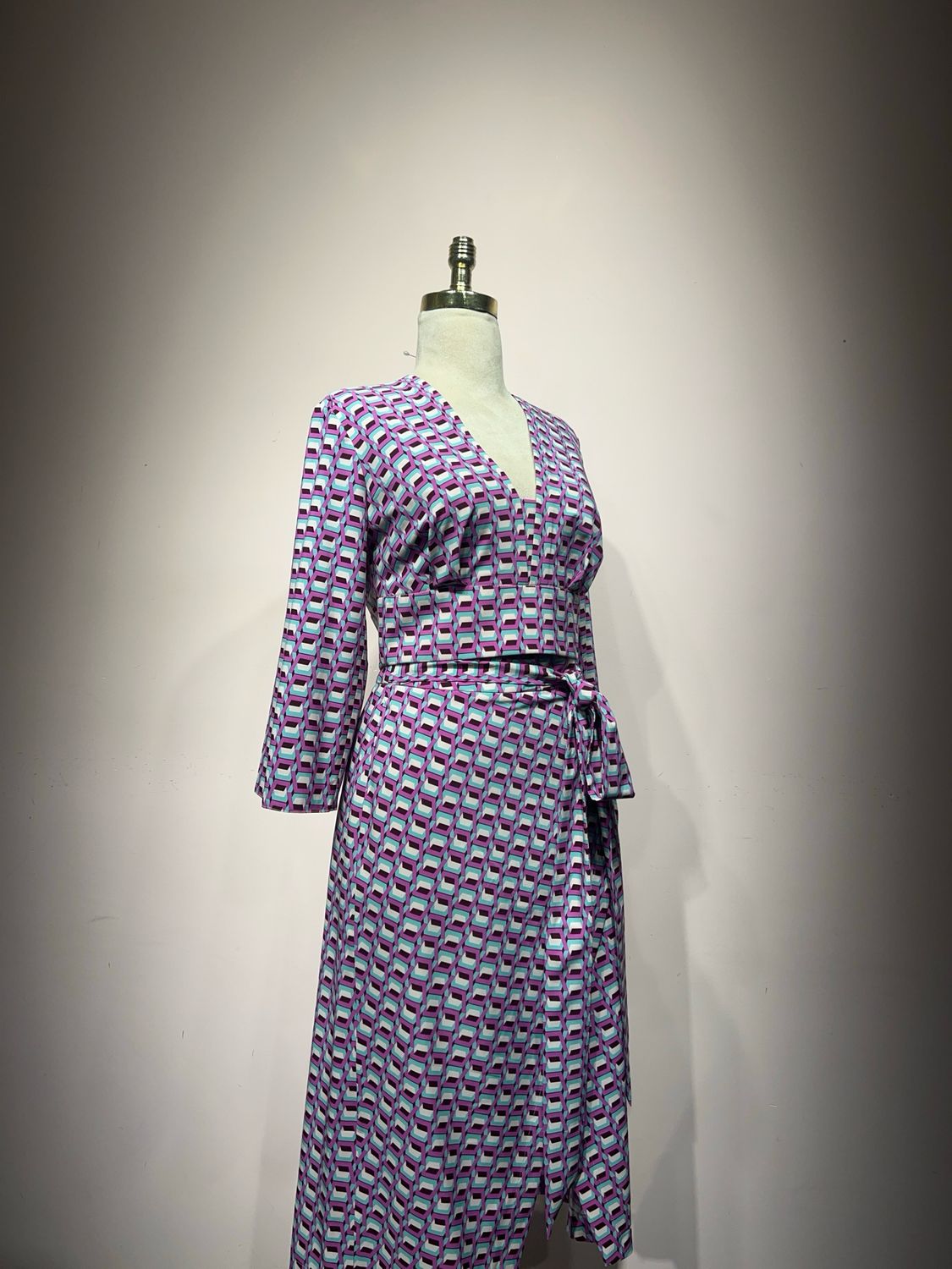 Conjunto, Multicolor/Morado, Talla 42