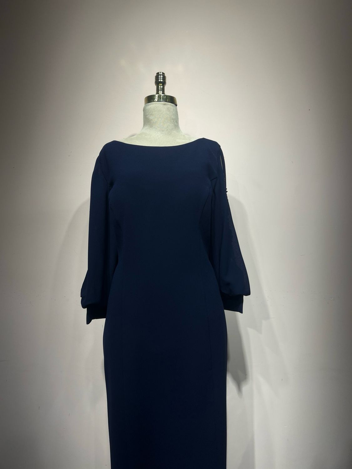 Vestido corto, Azul, Talla 50