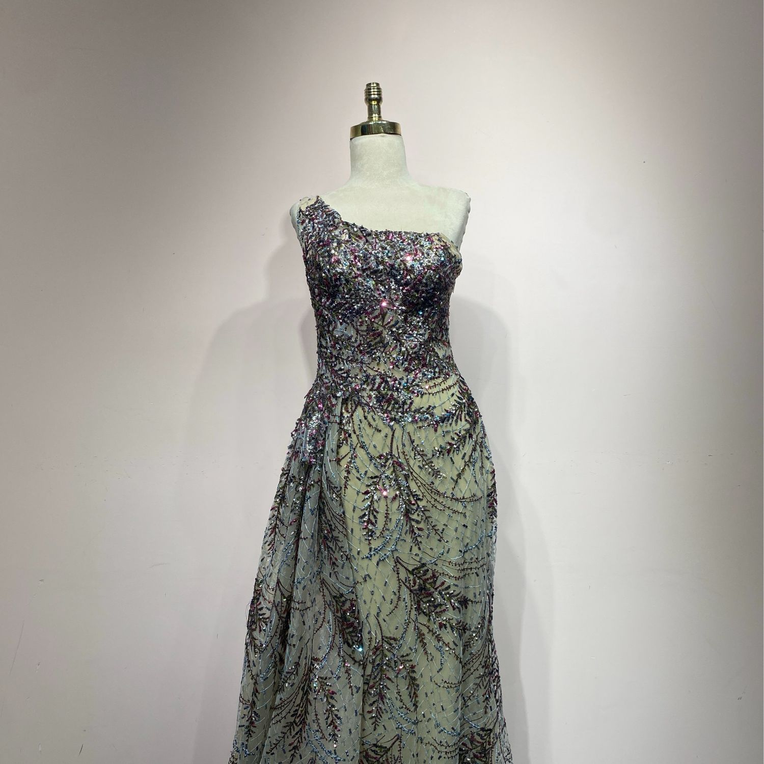 Vestido largo - Multicolor - talla 44