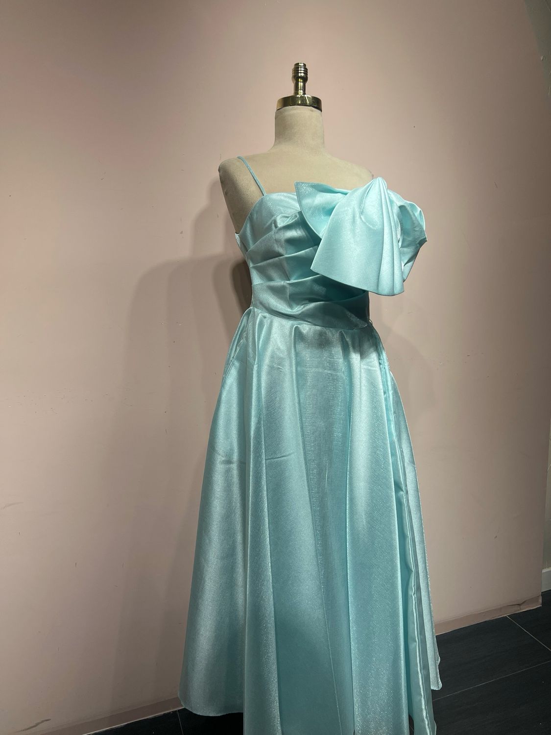 Vestido corto - Celeste - talla 36