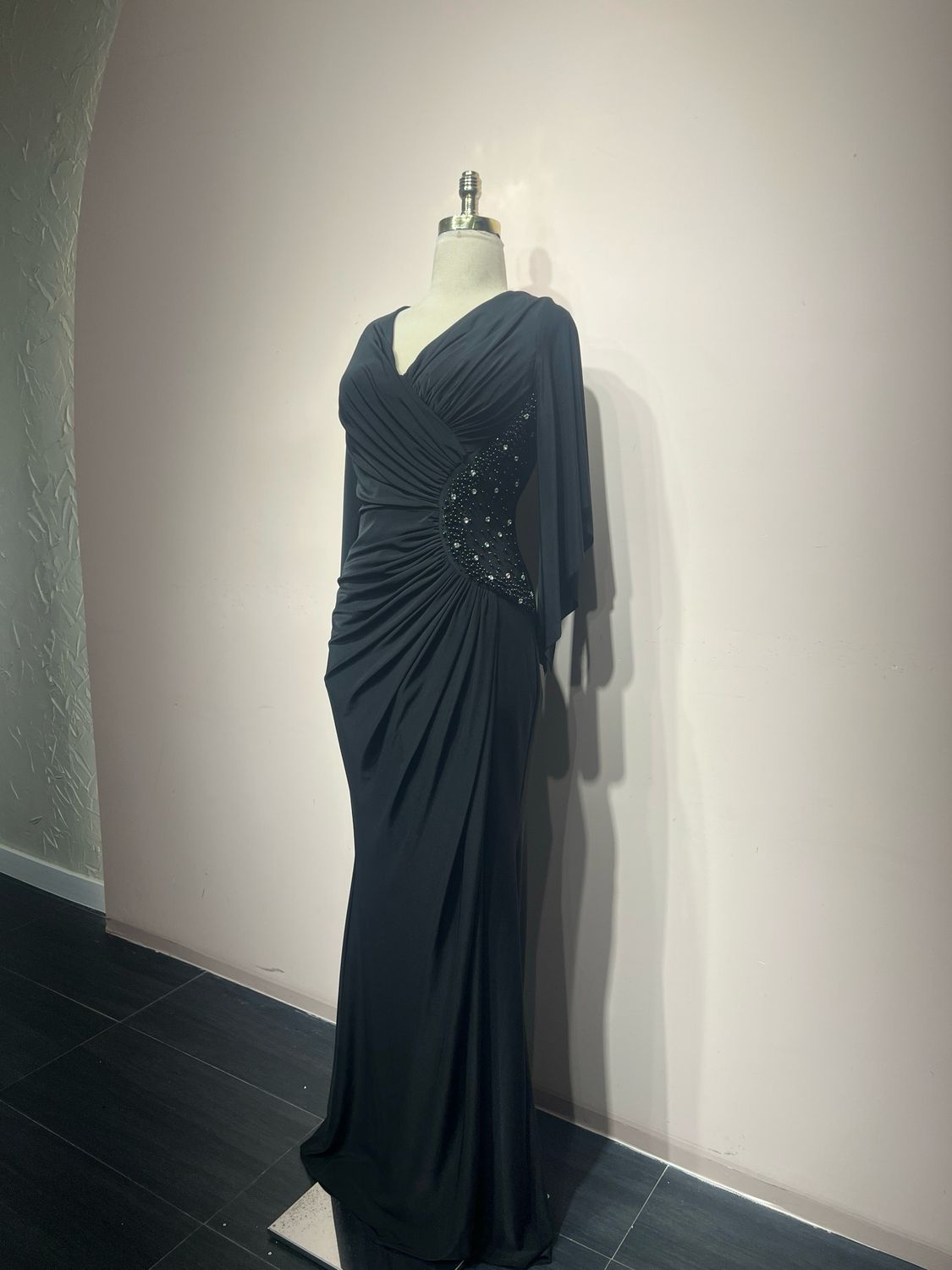 Vestido largo - Negro - talla 7