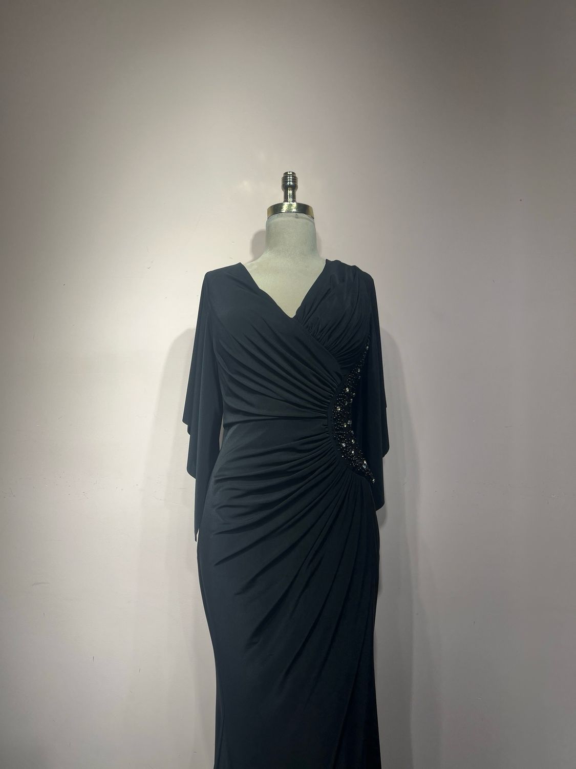 Vestido largo - Negro - talla 7