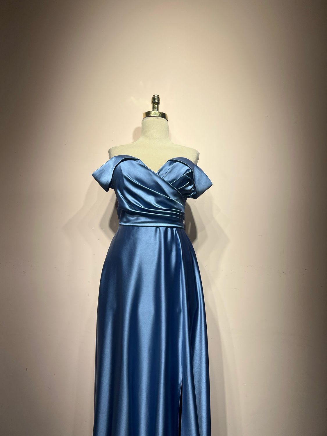Vestido largo - Celeste - talla 3
