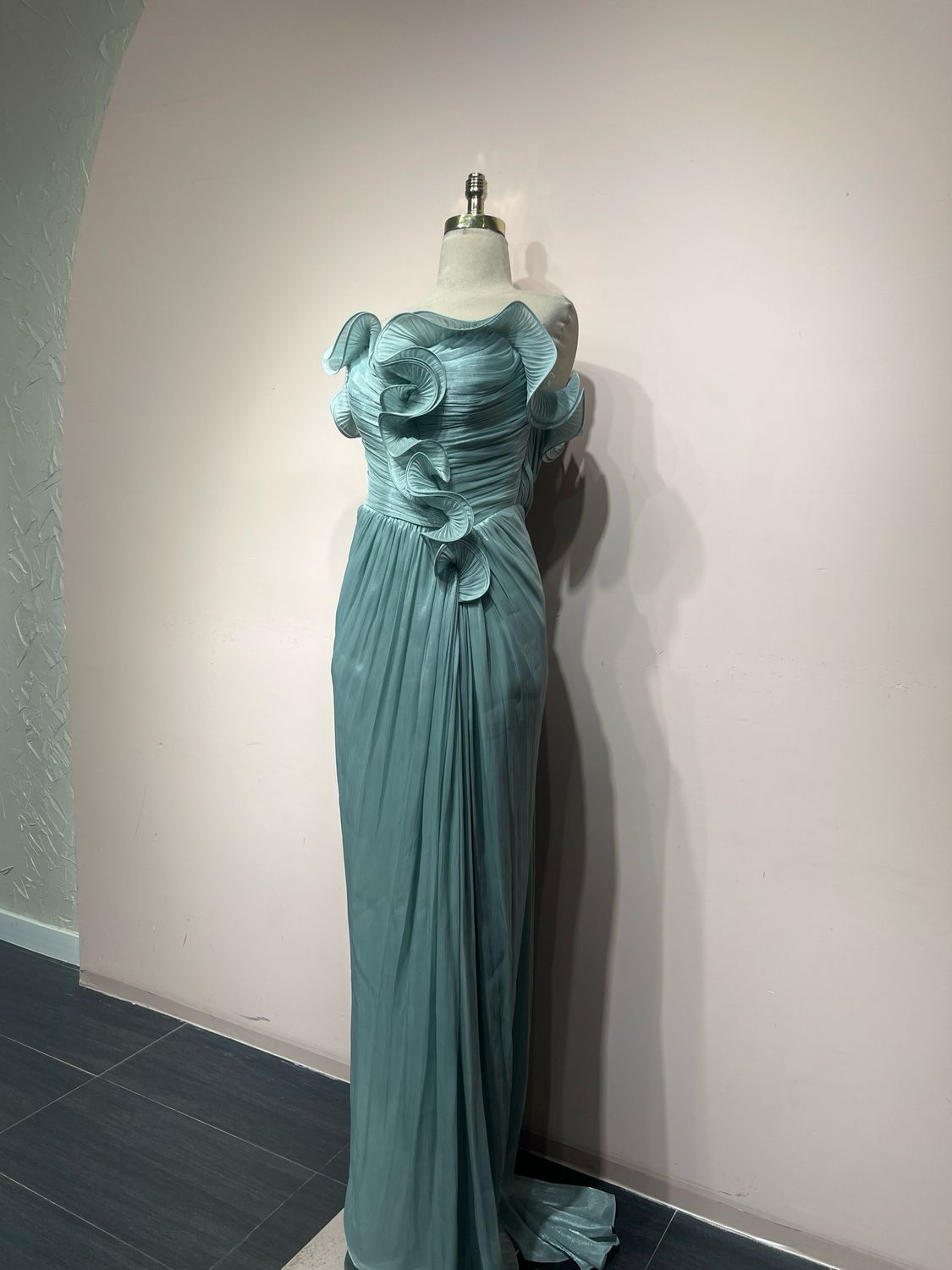 Vestido largo - Verde Menta - talla 42
