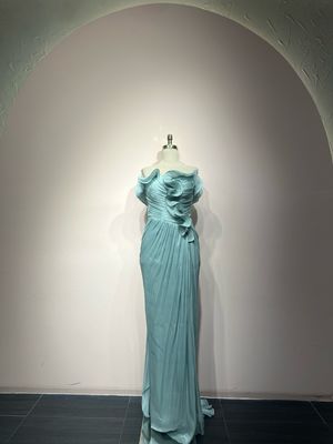 Vestido largo - Verde Menta - talla 42