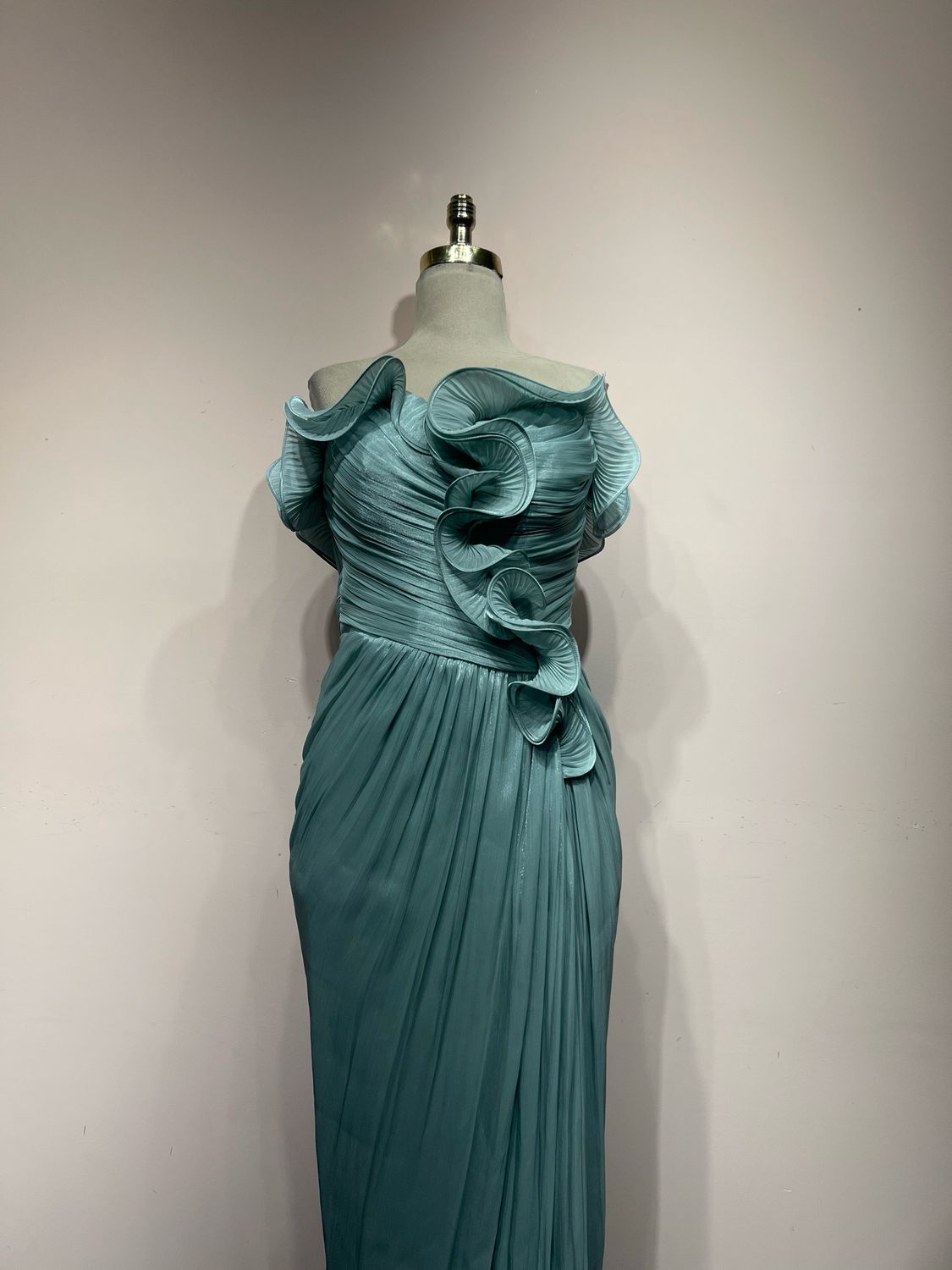 Vestido largo - Verde Menta - talla 42