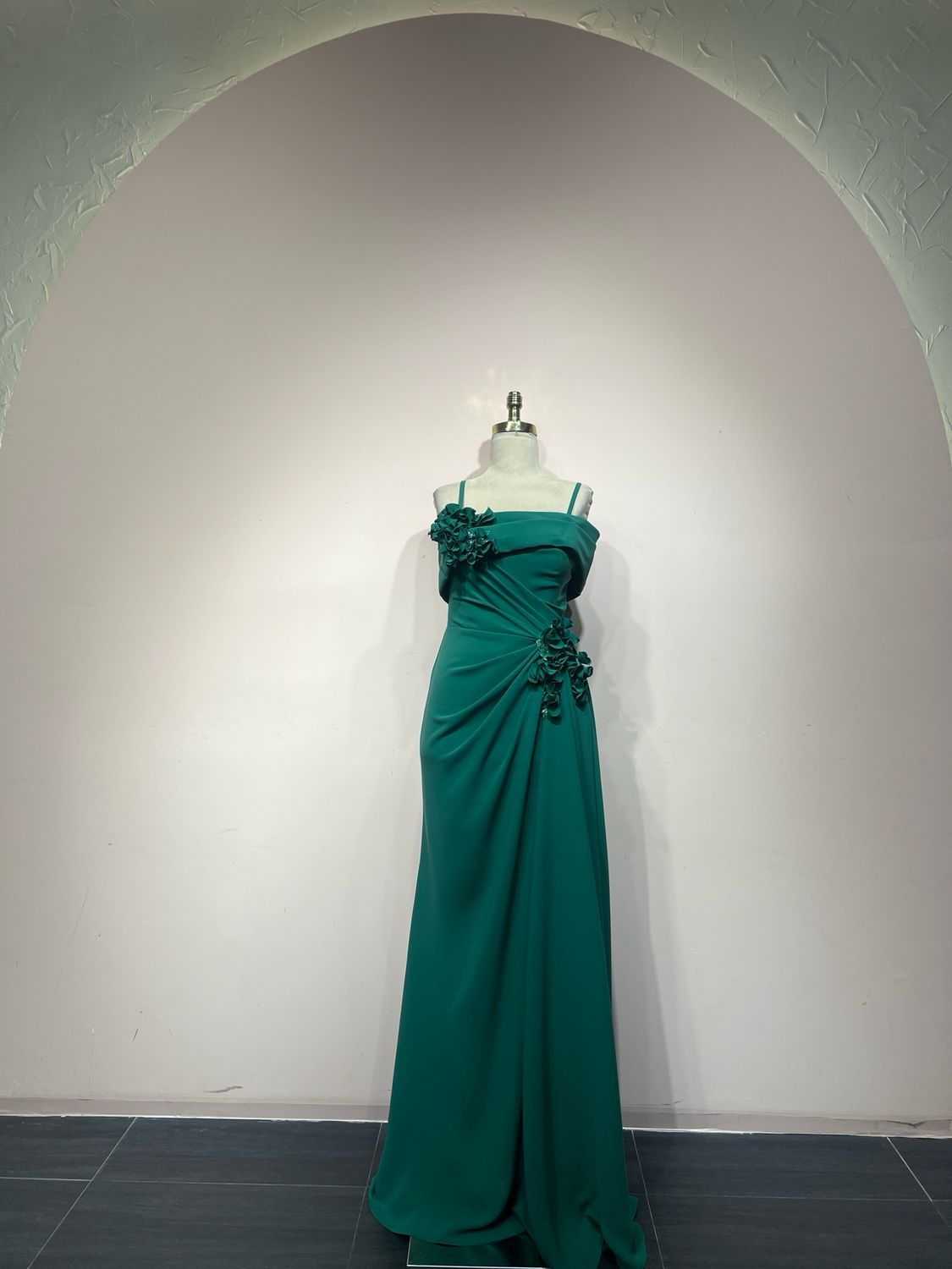 Vestido largo - Verde - talla 40