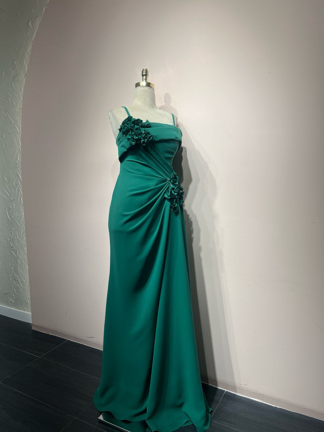 Vestido largo - Verde - talla 40