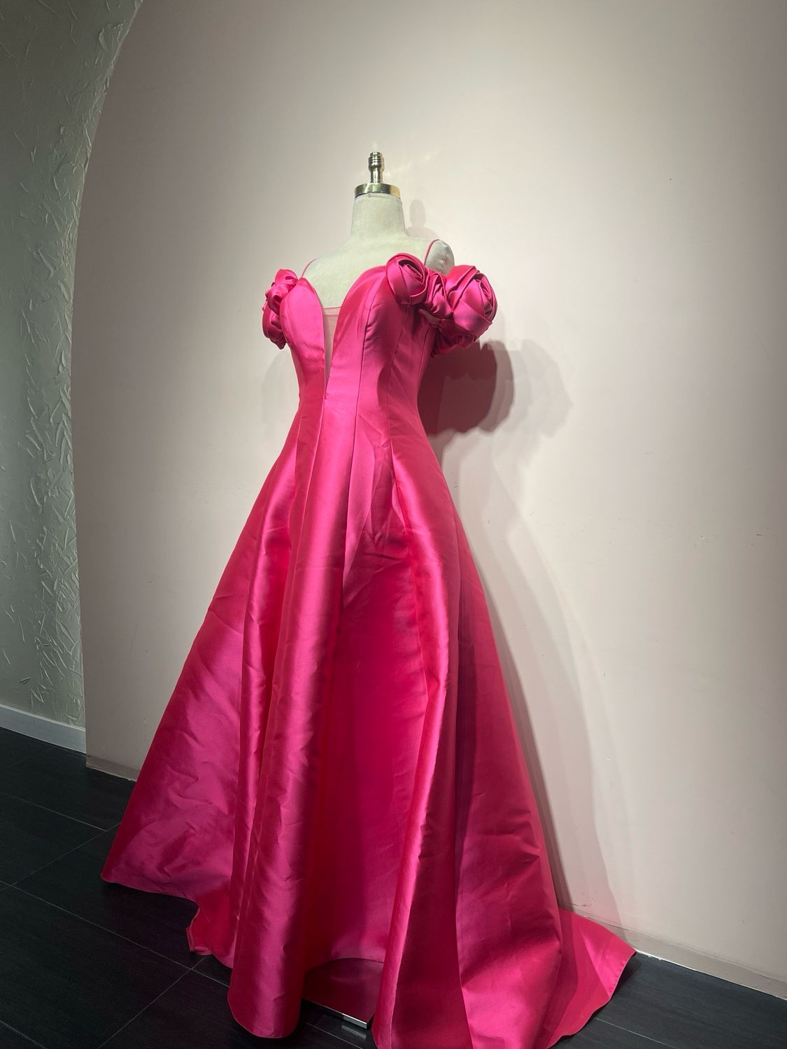 Vestido largo - Fucsia - talla 42