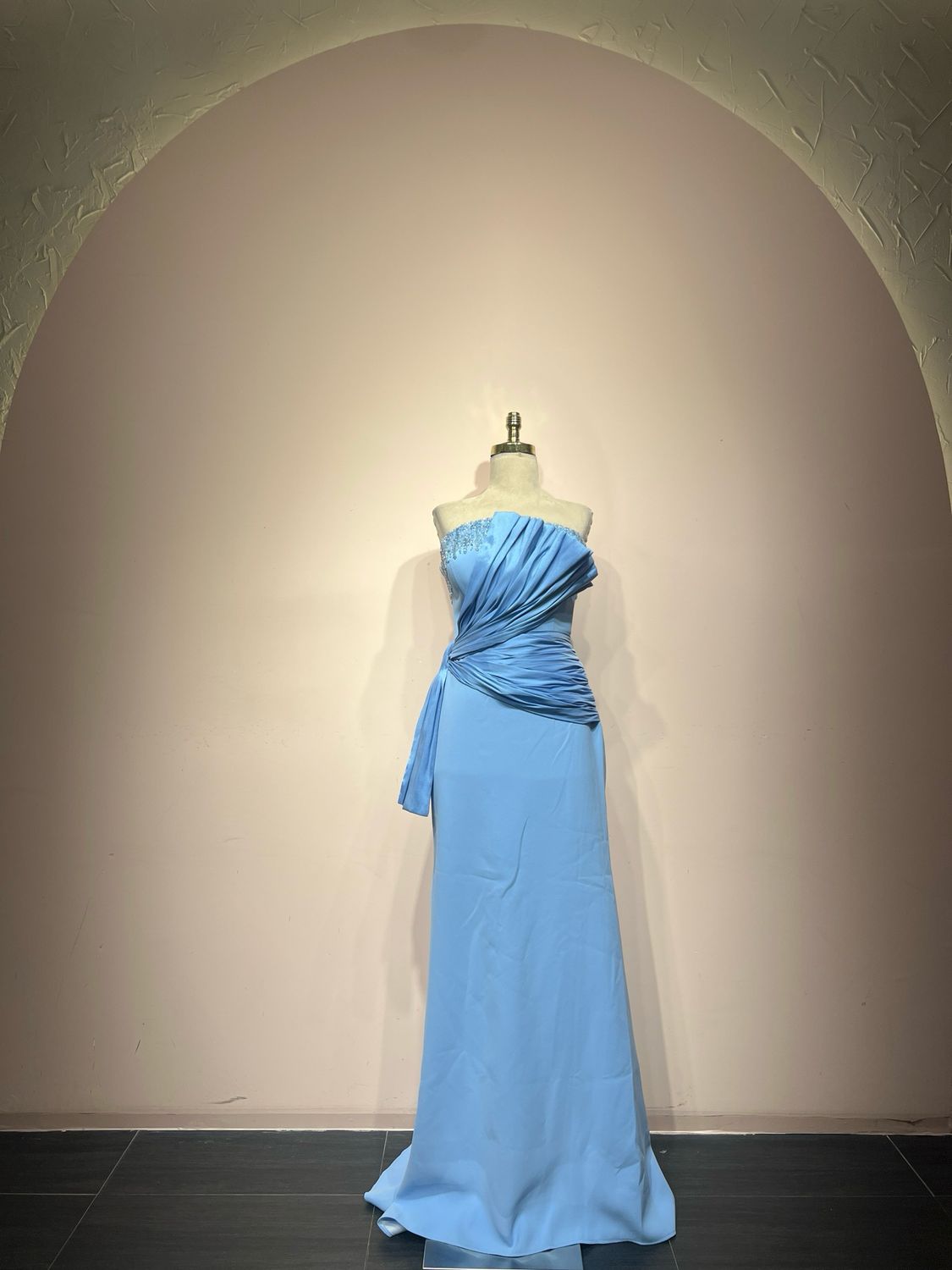Vestido largo - Celeste - talla 44