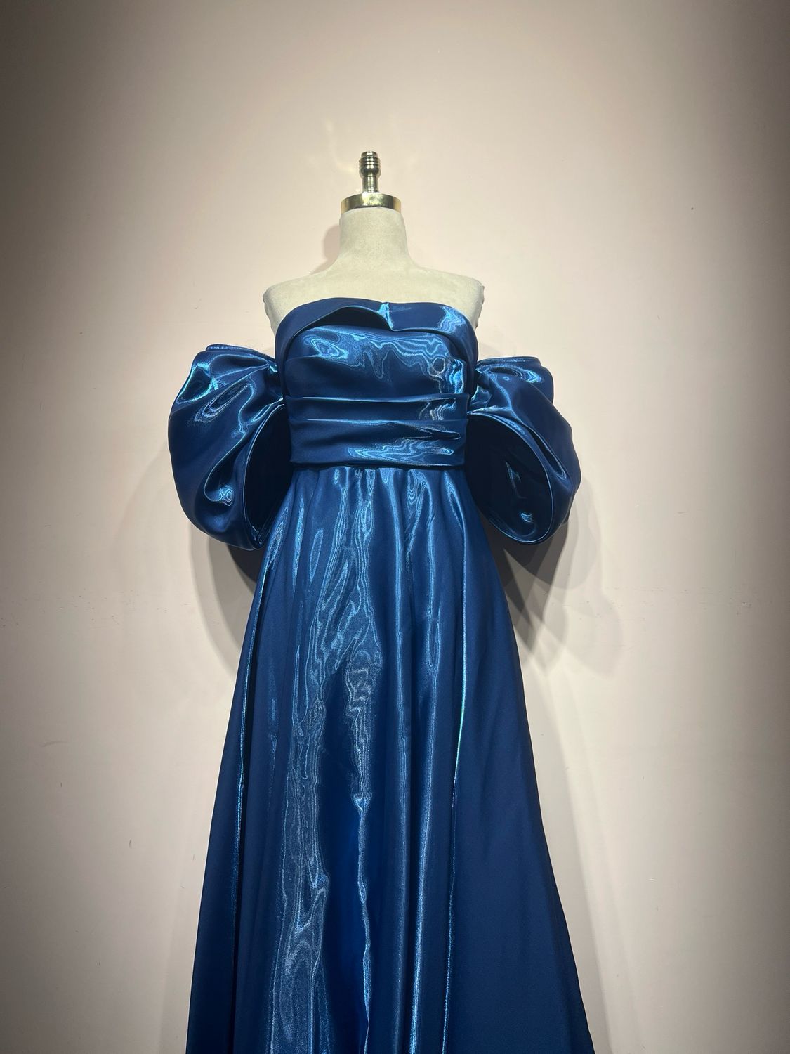 Vestido largo - Azul Índigo - talla 1