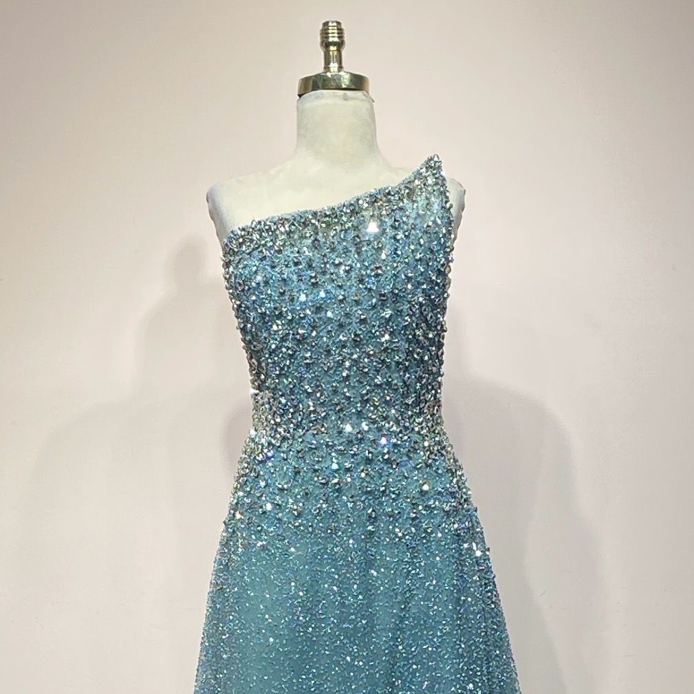 Vestido Largo Color Verde Menta Talla 16 Vestido Largo Color Verde Menta Talla 16