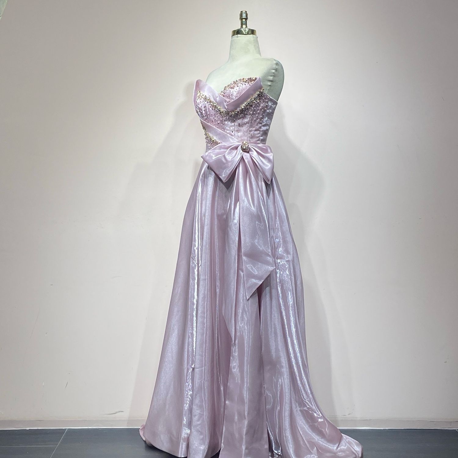 Vestido Largo Color Pink Talla 10 Vestido Largo Color Pink Talla 10