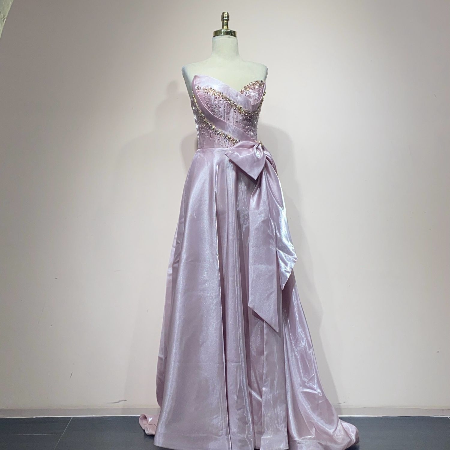 Vestido Largo Color Pink Talla 10 Vestido Largo Color Pink Talla 10