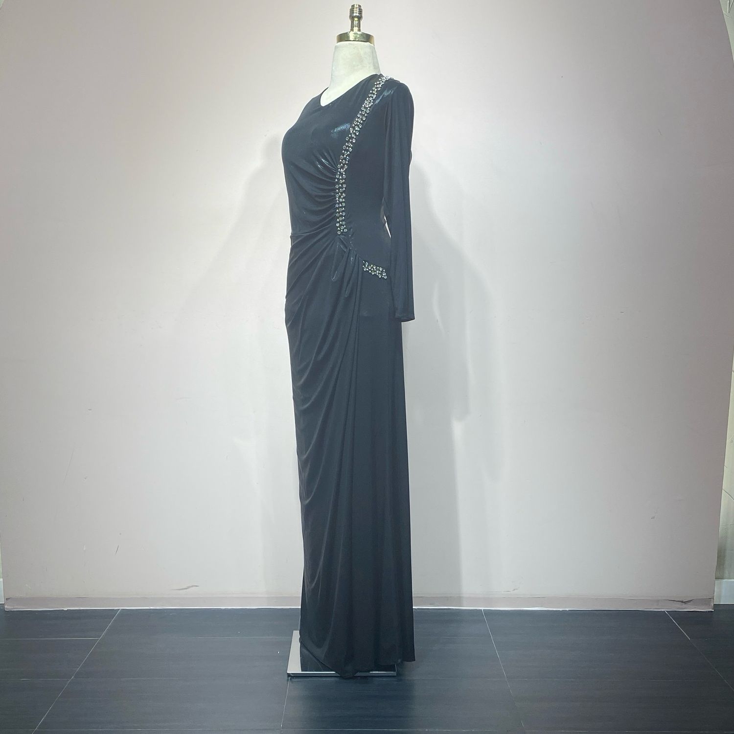 Vestido Largo - Color Black - Tallas 44-46-48-50
