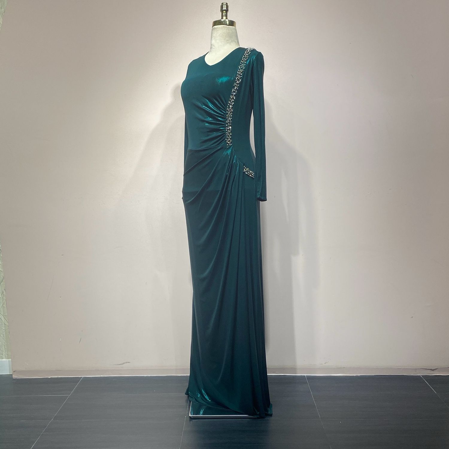 Vestido Largo - Color Green - Tallas 44-46-48-50